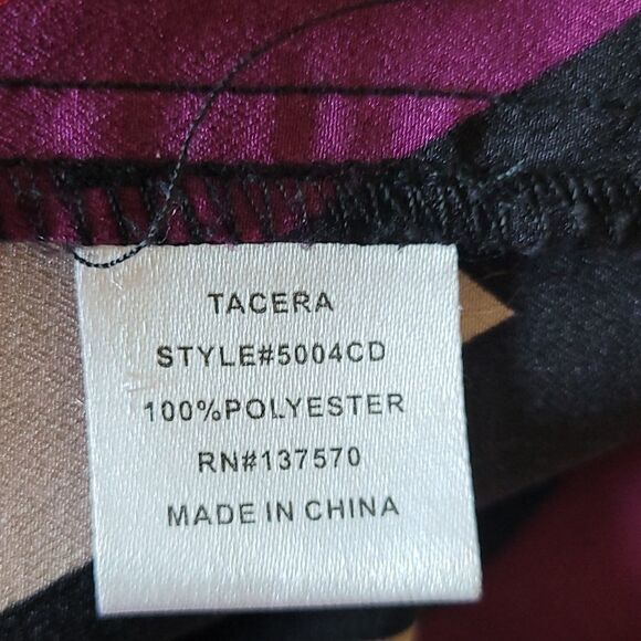 Multi color chevron blouse - Picture 3 of 3